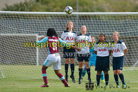 20160925-115925-4 Tottenham Hotspur Girls U16 v West Ham United Girls U16