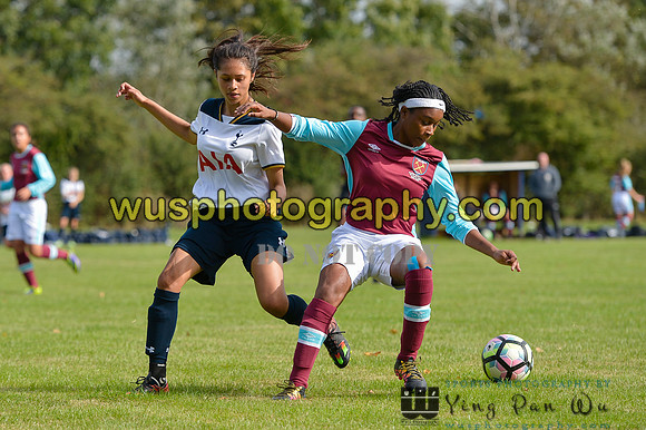 20160925-110209 Tottenham Hotspur Girls U16 v West Ham United Girls U16