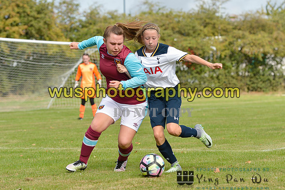 20160925-113503-2 Tottenham Hotspur Girls U16 v West Ham United Girls U16