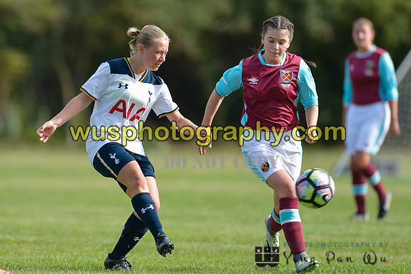 20160925-110028 Tottenham Hotspur Girls U16 v West Ham United Girls U16