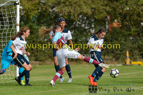 20160925-110753-3 Tottenham Hotspur Girls U16 v West Ham United Girls U16