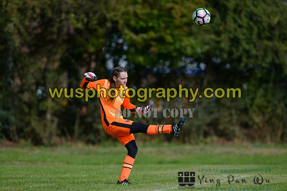 20160925-112138-3 Tottenham Hotspur Girls U16 v West Ham United Girls U16