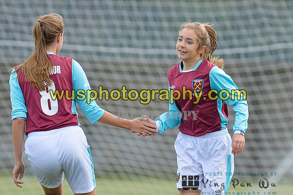 20160925-120156-2 Tottenham Hotspur Girls U16 v West Ham United Girls U16
