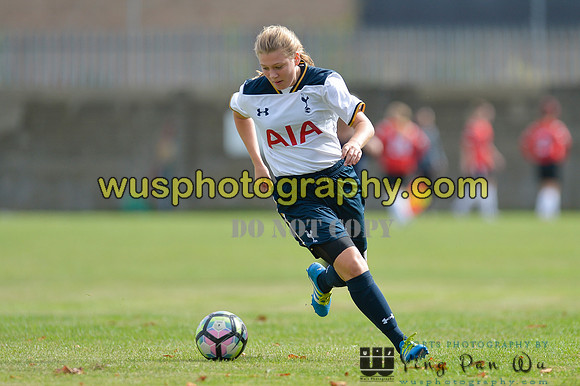 20160925-113448-2 Tottenham Hotspur Girls U16 v West Ham United Girls U16