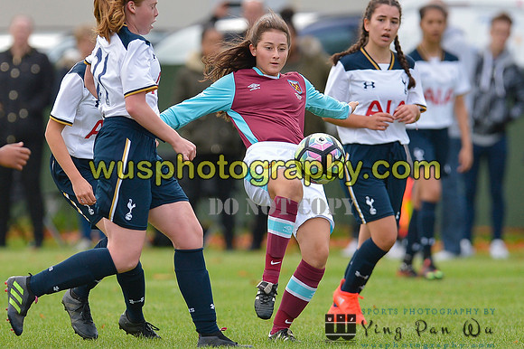 20160925-103651-2 Tottenham Hotspur Girls U16 v West Ham United Girls U16