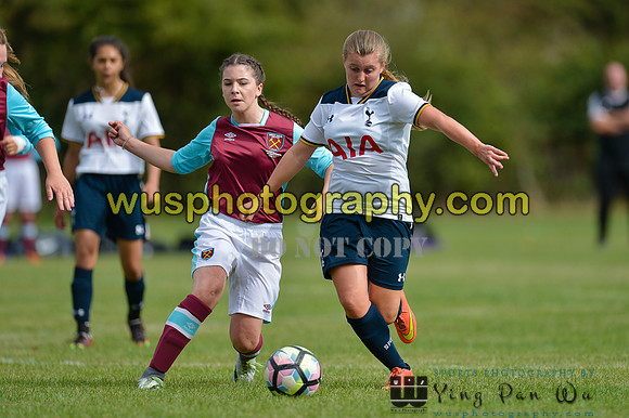 20160925-115752-2 Tottenham Hotspur Girls U16 v West Ham United Girls U16