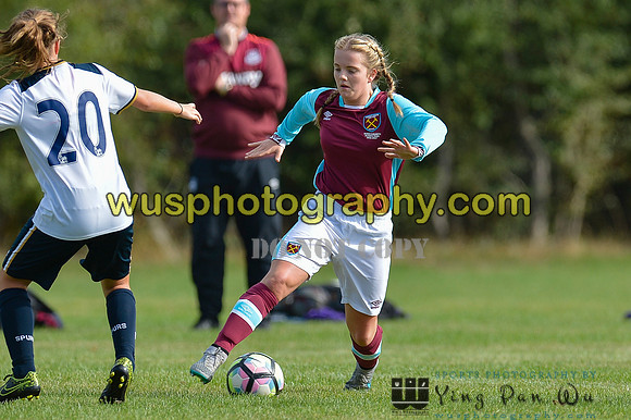 20160925-110157 Tottenham Hotspur Girls U16 v West Ham United Girls U16