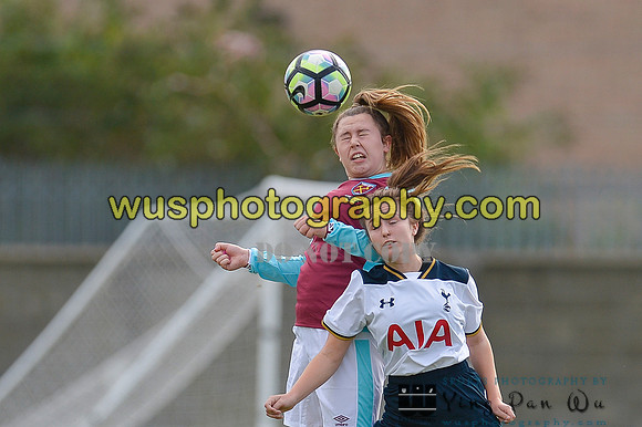 20160925-103937-3 Tottenham Hotspur Girls U16 v West Ham United Girls U16
