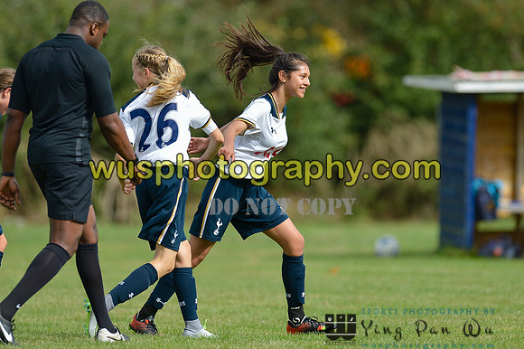 20160925-115454-3 Tottenham Hotspur Girls U16 v West Ham United Girls U16