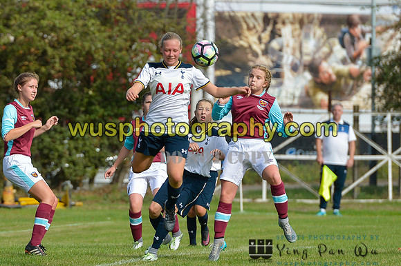 20160925-110751-2 Tottenham Hotspur Girls U16 v West Ham United Girls U16