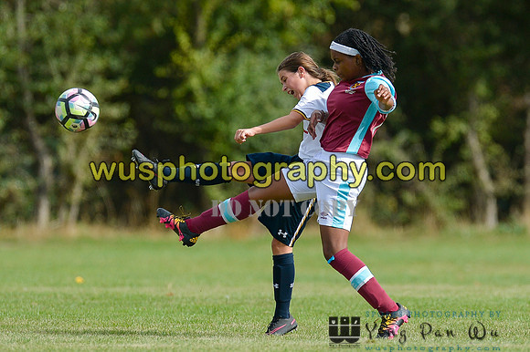 20160925-114639-2 Tottenham Hotspur Girls U16 v West Ham United Girls U16