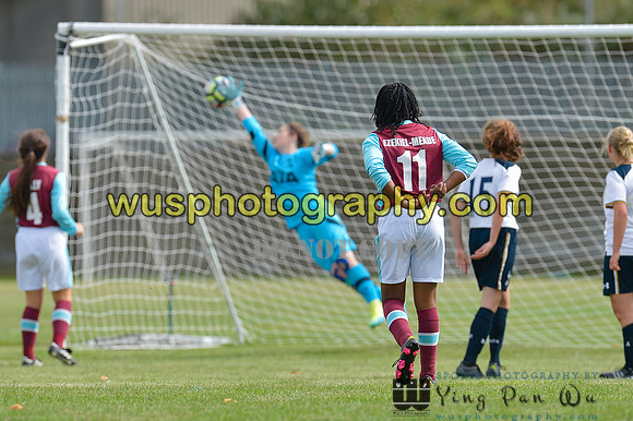 20160925-115926 Tottenham Hotspur Girls U16 v West Ham United Girls U16