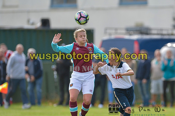 20160925-104255-2 Tottenham Hotspur Girls U16 v West Ham United Girls U16