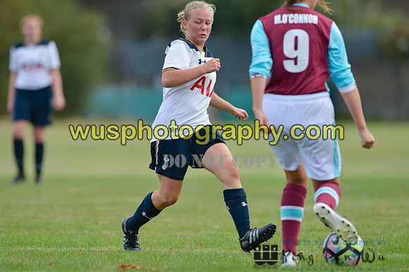 20160925-120137-2 Tottenham Hotspur Girls U16 v West Ham United Girls U16