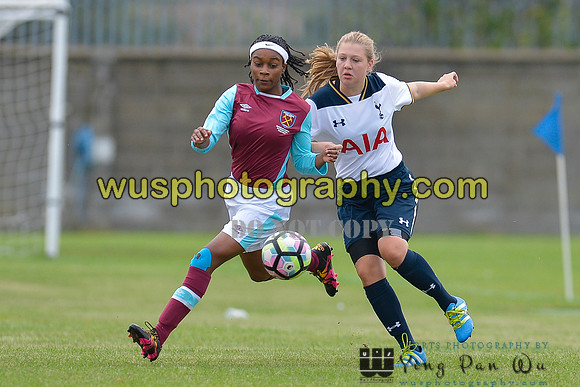 20160925-103515-3 Tottenham Hotspur Girls U16 v West Ham United Girls U16