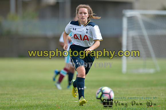 20160925-115607 Tottenham Hotspur Girls U16 v West Ham United Girls U16