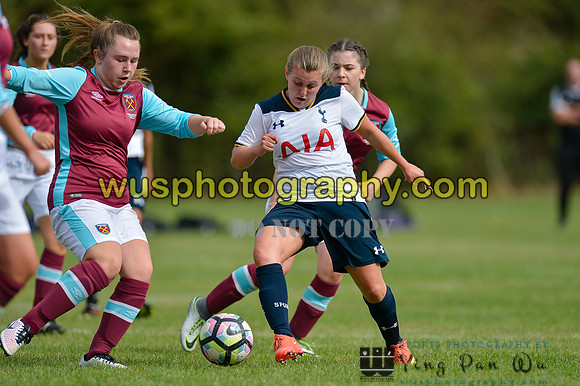 20160925-115752-3 Tottenham Hotspur Girls U16 v West Ham United Girls U16