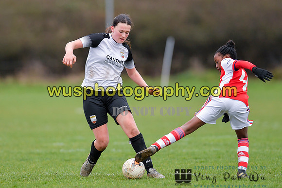 20220305-141657 London Bees Academy U14 v Arsenal FC Girls U13