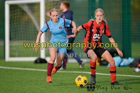 20221022-152513C West Ham United Performance Girls U15 v PLYR Baypoint CF Girls U15