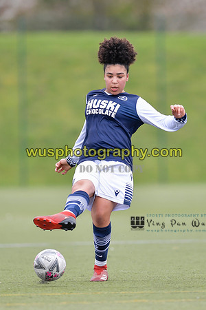 20210403-150016 London Bees Academy U14 v Millwall Lionesses Girls U14