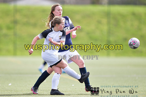 20210403-150240 London Bees Academy U14 v Millwall Lionesses Girls U14