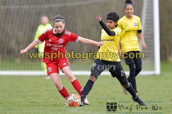 20220312-125337 Watford Ladies FC U14 Warriors v Welling United Girls U14