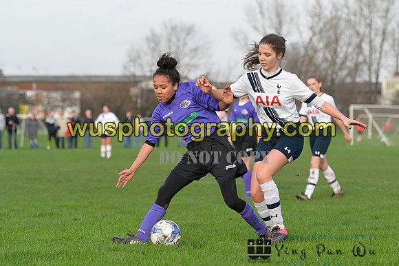 20151219-110453 Tottenham Hotspur Girls U14 v Garston Girls U14 Pumas