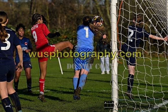 20241214-124900A AFC Leyton U16 Wyverns v Leyton Orient FC Girls U16