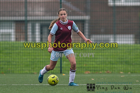 20241130-110859A West Ham United Warriors Girls U14 v Fareham Town Youth FC Girls U14