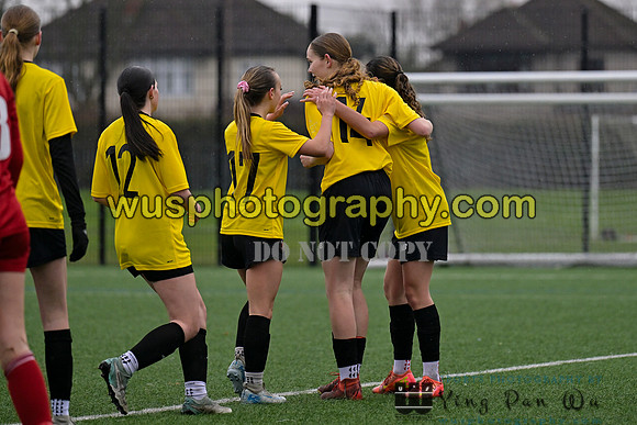 20250215-154303 Welling United Academy Girls U16 v Ebbsfleet United Girls U16