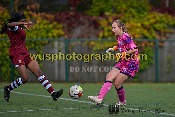 20240928-115028 Millwall Lionesses U18 v West Ham United Development U18