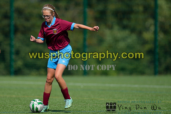 20210911-140521A West Ham United Girls U14 v South Gloucestershire JPL RTC U14