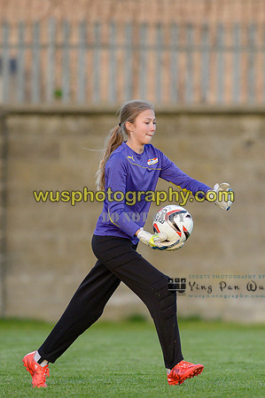 20160505-195741 Tottenham Hotspur Girls U12 and U13 v Årvoll IL Girls U12 and U13