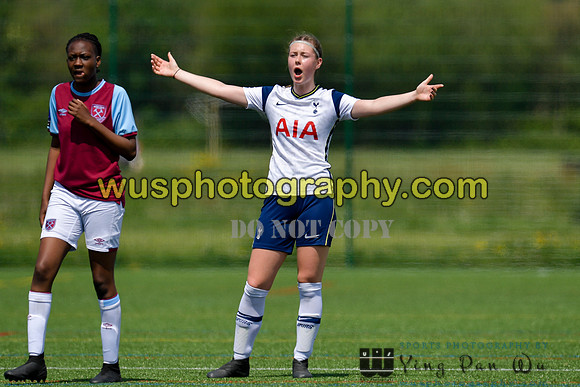 20210529-135011 West Ham United Girls U16 v Tottenham Hotspur Women FC JTP U16
