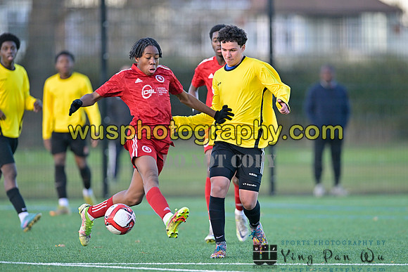 20221210-133957 Welling United FC Boys U16 v Crown Pro Elite Football Academy U15