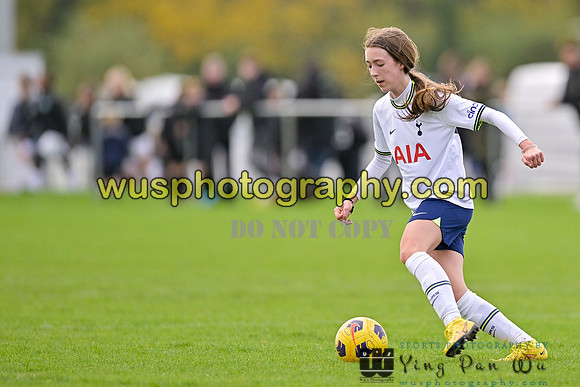 20221119-112605B Tottenham Hotspur Women FC Academy U15 v West Ham United Academy Girls U15