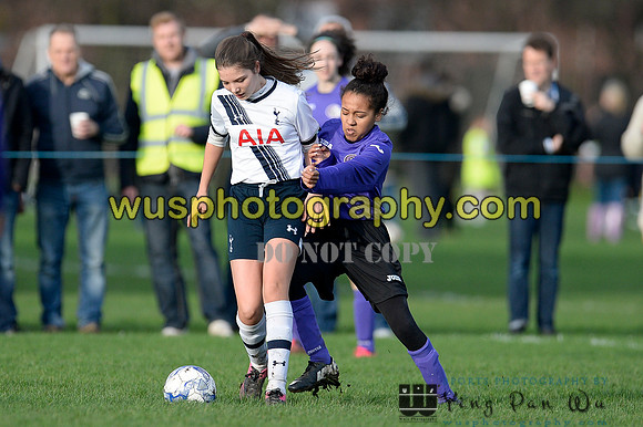 20151219-104646-4 Tottenham Hotspur Girls U14 v Garston Girls U14 Pumas