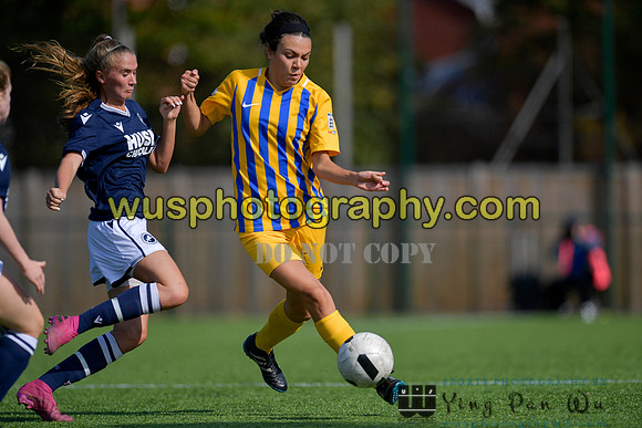 20200920-141607B Millwall Lionesses v New London Lionesses