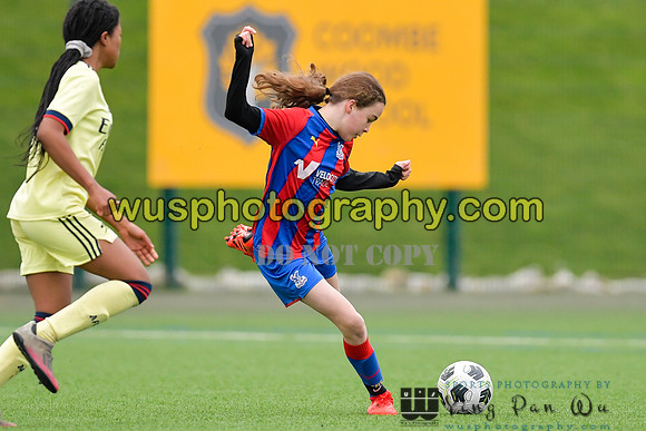 20220122-150051A Crystal Palace FC Girls U12 v Arsenal FC Girls U12