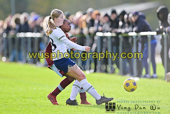 20221119-110120B Tottenham Hotspur Women FC Academy U15 v West Ham United Academy Girls U15