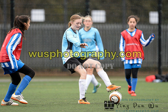 20160109-115319-3 Old Actonians Girls U14 v Young Hackney Belles U14