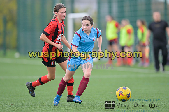 20221022-143042C West Ham United Performance Girls U16 v AFC Bournemouth Girls U16