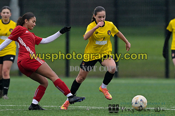 20250215-155428B Welling United Academy Girls U16 v Ebbsfleet United Girls U16