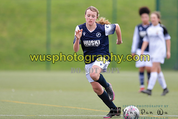 20210403-150554 London Bees Academy U14 v Millwall Lionesses Girls U14
