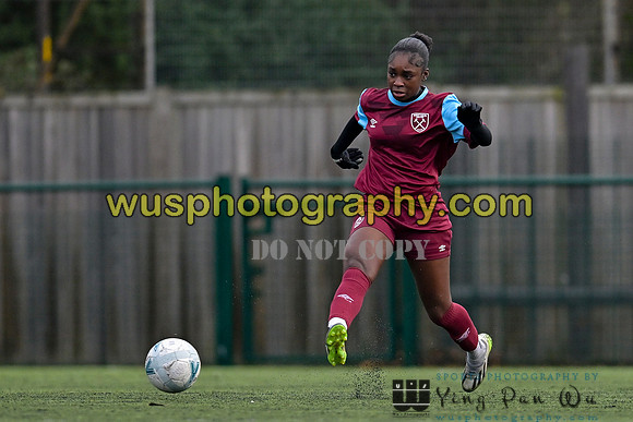 20250104-104224C Millwall Lionesses U16 v West Ham United Girls U16 Performance