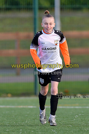 20201031-150832 London Bees Academy U14 v Millwall Lionesses Girls U14