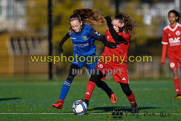 20221210-114314 Welling United FC Girls U13 v Hashtag United FC Girls U13