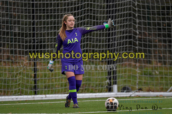 20181216-143456 Charlton Athletic Womens FC Reserves v Tottenham Hotspur Ladies FC Reserves
