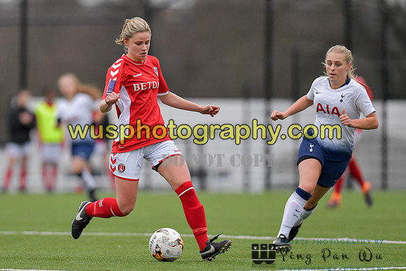 20181216-144210 Charlton Athletic Womens FC Reserves v Tottenham Hotspur Ladies FC Reserves