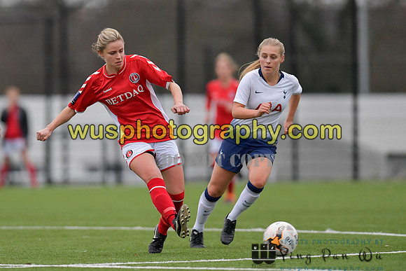20181216-144210A Charlton Athletic Womens FC Reserves v Tottenham Hotspur Ladies FC Reserves